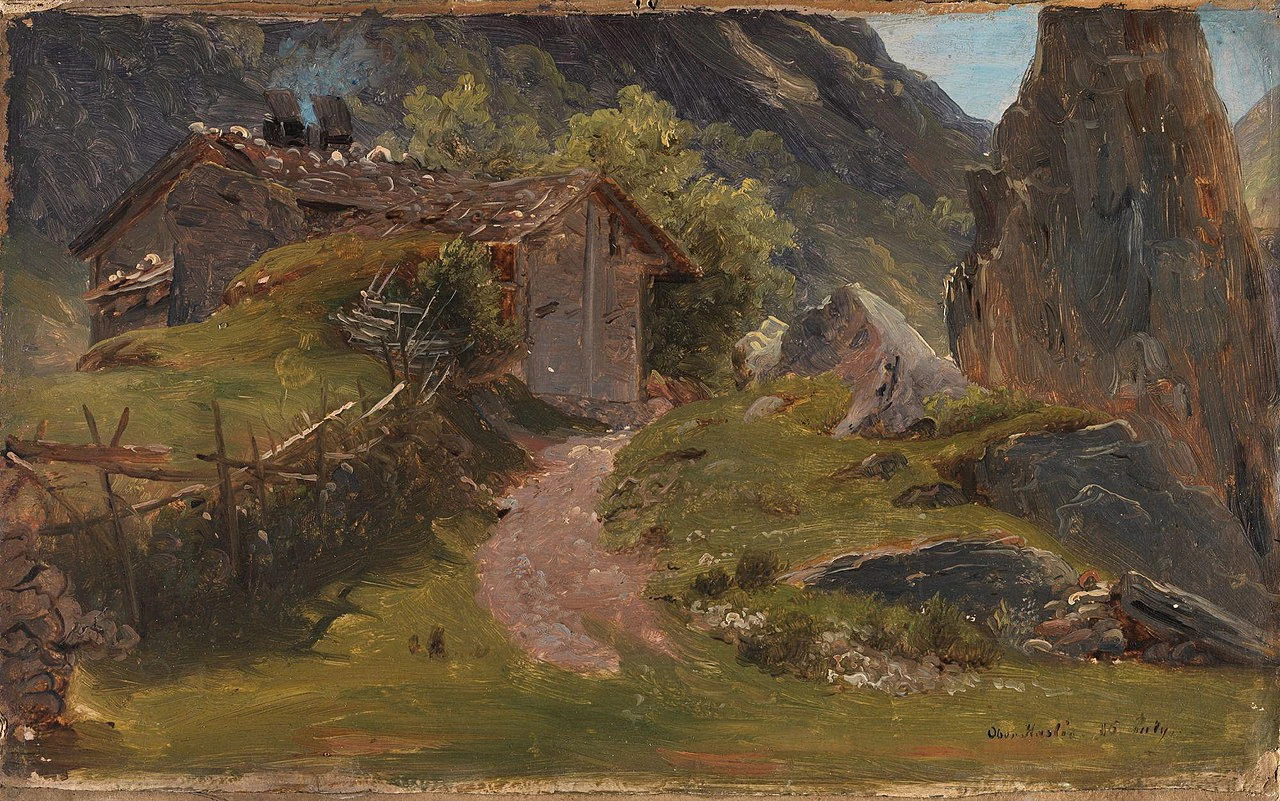 Da Oberhasli in Svizzera - 1835, National Museum Oslo